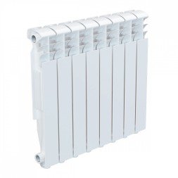 Биметаллический секционный радиатор отопления Lammin Premium BM 500-100 / 10 секций