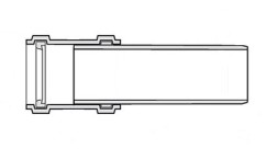 Канализационная труба (PP-MD) Rehau диам. 90/1000 мм (арт. 11232041200)