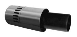 Коаксиальная труба Baxi горизонтальная с наконечником, полипропиленовая, диам. 110/160 мм, длина 1000 мм, НТ