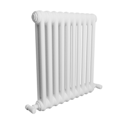 Стальной трубчатый радиатор отопления IRSAP TESI 2 565, 24 секции, вентиль сверху, цвет - стандартный белый