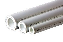 Полипропиленовая труба VALTEC армированная алюминием PP-ALUX PN 25, VTp.700.AL25.25, 25 x 4,2 мм