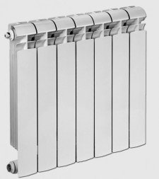 Биметаллический секционный радиатор отопления Global Style Plus 350 / 4 секция
