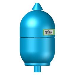 Расширительный бак Reflex для систем горячего водоснабжения DE 2, G 3/4, синий