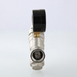 Подпиточный клапан VALTEC с фильтром и манометром 1/2