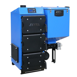 Твердотопливный напольный котел отопления ZOTA Forta 15 кВт