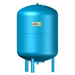 Расширительный бак Reflex для систем питьевого водоснабжения DE 400, G 1 1/4, синий