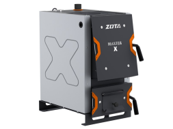 Твердотопливный напольный котел отопления ZOTA Master X-14 (без плиты)