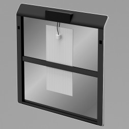Зеркало настенное AM.PM Inspire 2.0 с LED-подсветкой и системой антизапотевания, 80 см