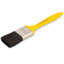 COLOR EXPERT 81343002 кисть флейцевая, светлая щетина, пластиковая лаковая ручка (30мм)