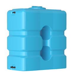 Бак для воды Aquatech ATP 1000 с поплавком, синий