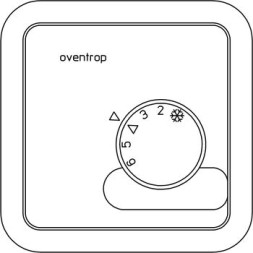 Комнатный термостат Oventrop для скрытого монтажа 230 В