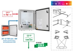 Источник бесперебойного питания Бастион SKAT SMART UPS-1000 IP65 SNMP Wi-Fi