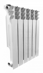 Алюминиевый секционный радиатор отопления Valfex SIMPLE 500 / 12 секций