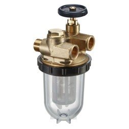 Фильтр жидкого топлива Oventrop Oilpur для двухтрубных систем Ду10, G 3/8 (BP x HP)
