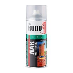 Лак Kudo KU-9006 аэрозольный термостойкий (0,52л)